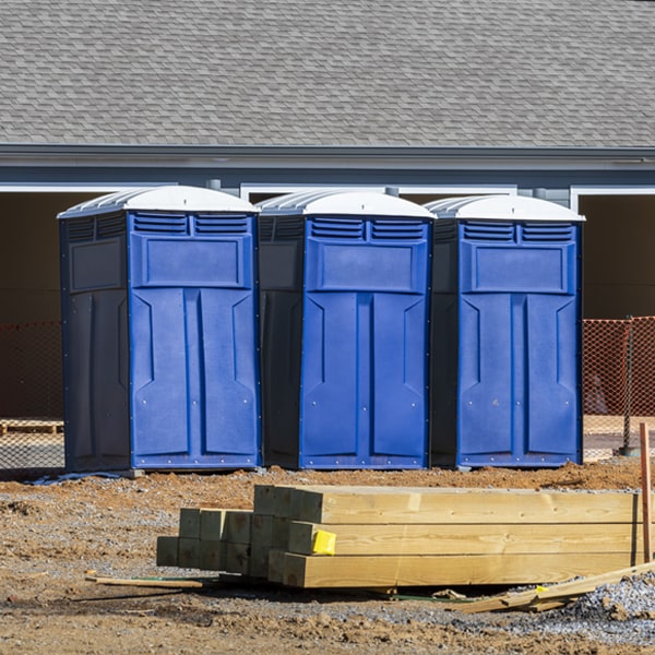 do you offer hand sanitizer dispensers inside the portable restrooms in Susquehanna